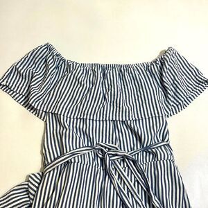 Maurices Striped Off Shoulder Summer Dress